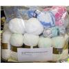 Image 1 : BAG OF NEW WOOL,LOOM,INSTRUCTION BOOKS & MORE