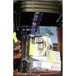 BOX W/ ASST CD'S,NEW BOX OF EAR PLUGS,SEX IN CITY