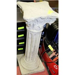 3' HIGH CONCRETE PEDESTAL