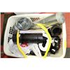 Image 1 : BASKET OF PLUMBING SUPPLIES INCL. ABS,PVC,ALUMINUM