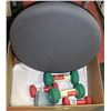 Image 1 : BOX WITH EXERCISE EQUIPMENT INCLUDING TWISTER,HAND