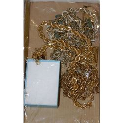 FLAT OF COSTUME JEWELLERY