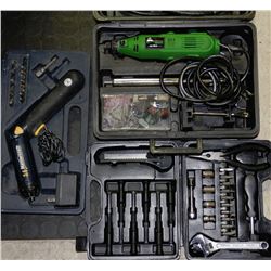 BOX WITH 3  INCL. SUPERIOR DREMEL TOOLS,3.6