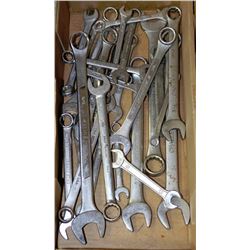 FLAT OF WRENCHES INCLUDING BENCHMARK,CHALLENGER