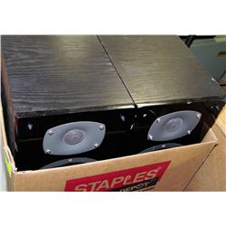 BOX WITH 2 ENERGY C-SERIES SPEAKERS (NO FRONT
