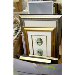 BOX OF PICTURES INCLUDES TRAIN PICTURES