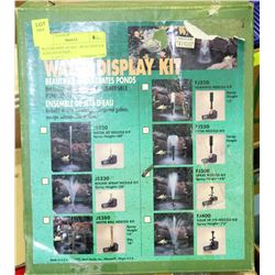 WATER DISPLAY KIT - BEAUTIFIES & AERATES PONDS,