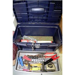 USED TOOL BOX WITH TOOLS