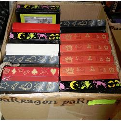 BOX WITH NEW CHESS SETS ,STARTER KITS TO BE A