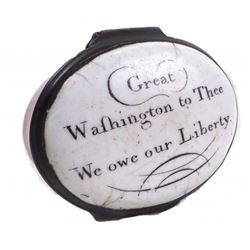 George Washington - Rare Battersea Box
