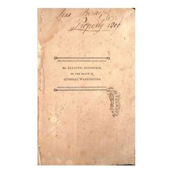 George Washington -  Mr. Elliot's Discourse...