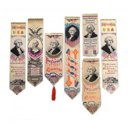 George Washington - Six Centennial Ribbons