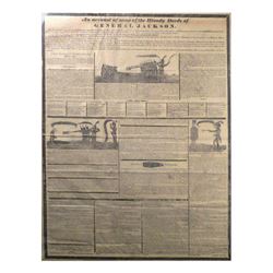 Andrew Jackson - "...the Bloody Deeds..." Broadside