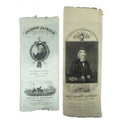 Andrew Jackson - Two Memorial Ribbons