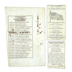 Martin Van Buren - Large Virginia Ballot
