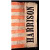 Image 4 : William H. Harrision - Silk and Linen Campaign Flag