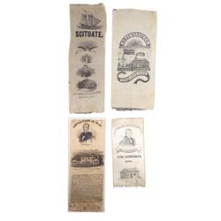 Wiliiam H. Harrison - Silk Campaign Ribbons