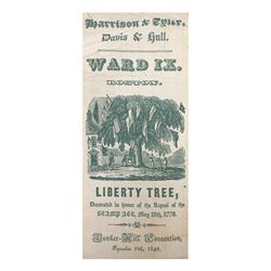 William H. Harrison - "Liberty Tree" Ribbon