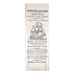 William H. Harrison - "Miami Valley" Campaign Ribbon