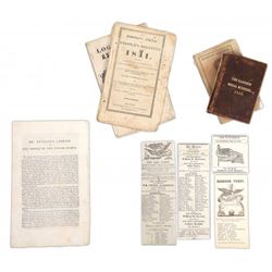 William H. Harrison - 1840 & 1841 Ephemera