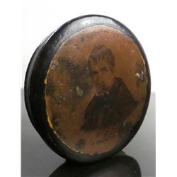 William H. Harrison - Papier-Mache Snuff Box