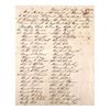Image 1 : Wiliiam H. Harrison - Manuscript Document