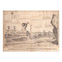 William H. Harrison - 1840 Political Cartoon