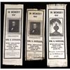 Image 2 : William H. Harrison - Silk Mourning Ribbons