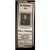Image 4 : William H. Harrison - Silk Mourning Ribbons