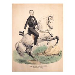 James Polk - "The Peoples Choice" Equestrian Portrait