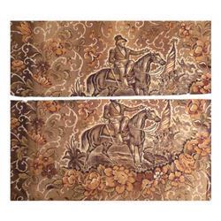 Zachary Taylor - Printed Textile Portrait Panels