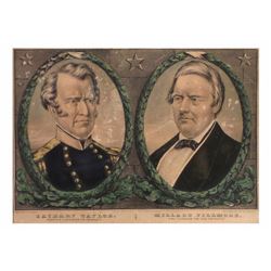 Taylor and Fillmore - Currier Campaign Jugate