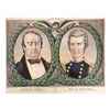 Image 1 : Lewis Cass and Wm. Butler - Currier Democratic Jugate