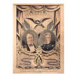 Cass & Butler - Grand National Democratic Banner Jugate