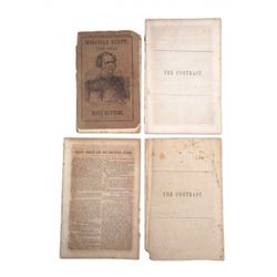 F. Pierce and  W. Scott - Campaign Ephemera