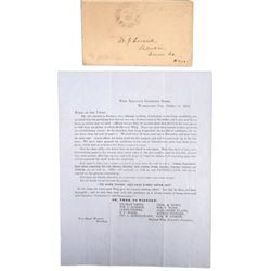 1852 Whig Party Strategy Letter