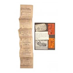 "Salt Creek" Pro Slavery Ephemera