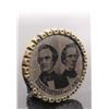 Image 1 : Breckinridge & Lane - 1860 Ferrotype Jugate Pin