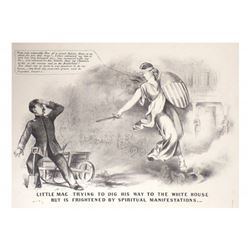 Lincoln - 1864 Anti-McClellan Cartoon