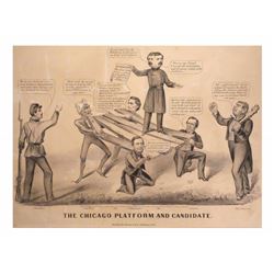1864 Campaign - Anti-McClellan Cartoon