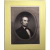 Image 2 : Lincoln - Large Steel Engraved Portrait