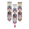 Image 1 : Lincoln - Three Stevengraph Portrait Mourning Ribbons