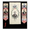 Image 2 : Lincoln - Stevengraph Inaugral & Mourning Ribbons
