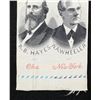 Image 3 : R.B. Hayes & W.A. Wheeler Three 1876 Stevengraph