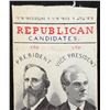 Image 7 : R.B. Hayes & W.A. Wheeler Three 1876 Stevengraph