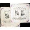 Image 2 : J.A. Garfield & C.A. Arthur Two 1880 Jugate Bandanas