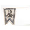 Image 7 : James A. Garfield 1880 Printed Silk Campaign Pennant