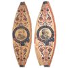 Image 1 : B. Harrison & L.P. Morton Two 1888 Paper Lanterns