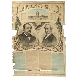 G. Cleveland & T.A. Hendricks 1884 Jugate Campaign