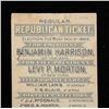 Image 9 : B. Harrison & L.P. Morton Four 1888 Republican Ticket